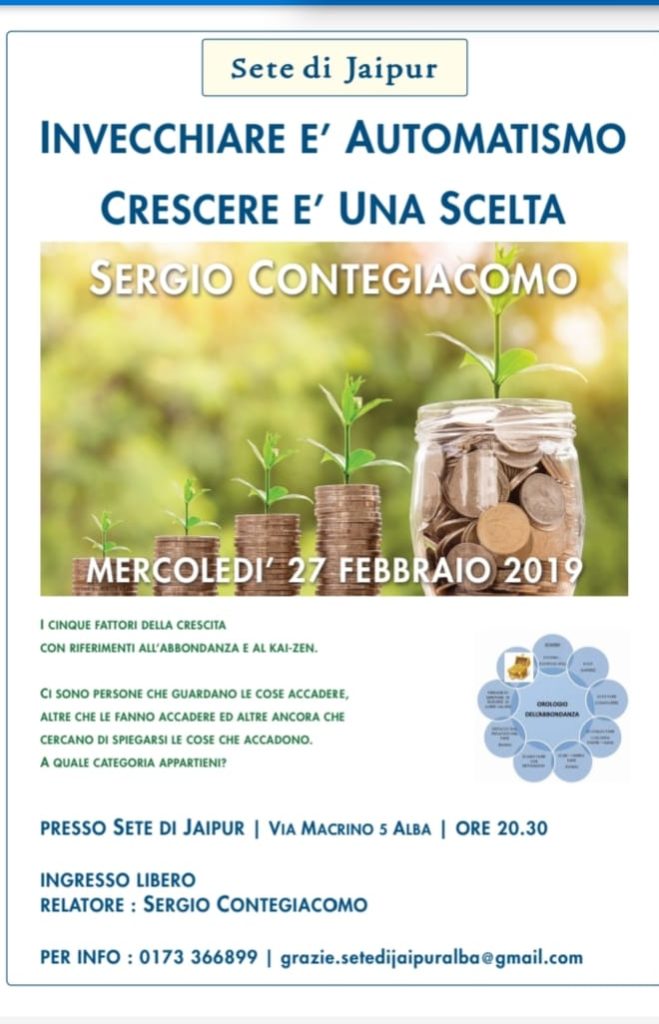 Sergio contegiacomo evento 27/02/2019